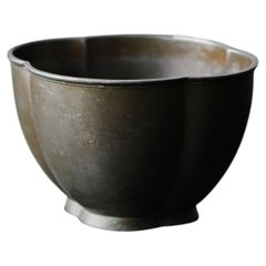 A small model 1460 bowl designed by Just Andersen in Denmark during the 1930s