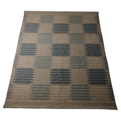 Tapis suédois à tissage plat « Capella » de Carl Malmsten