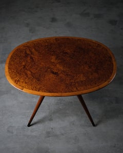 Swedish Alder Root Wood and Beech Coffee Table, First Half of the 20th Century
