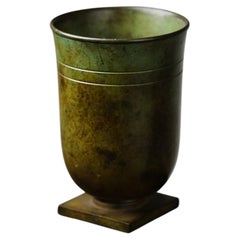 Bronze Vase by GAB, Model 260, Sweden, 1930s