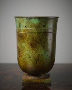 Bronze Vase by GAB, Model 260, Sweden, 1930s