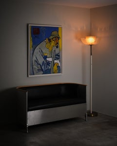 Sofá de aluminio de Mats Theselius para Källemo, Suecia, 2010