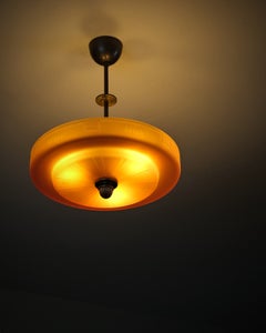 Swedish Grace Ceiling Lamp Model 65351 by Chr. Bergh & Co., Sweden, 1930s
