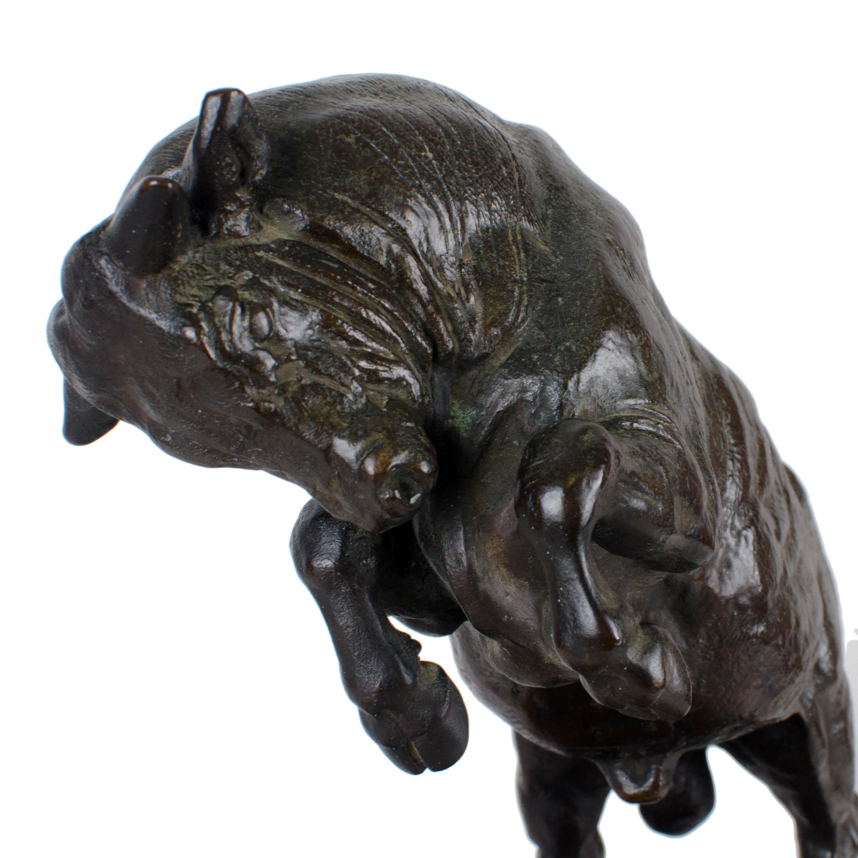 Antoine-Louis Barye - Taureau Cabré For Sale 3