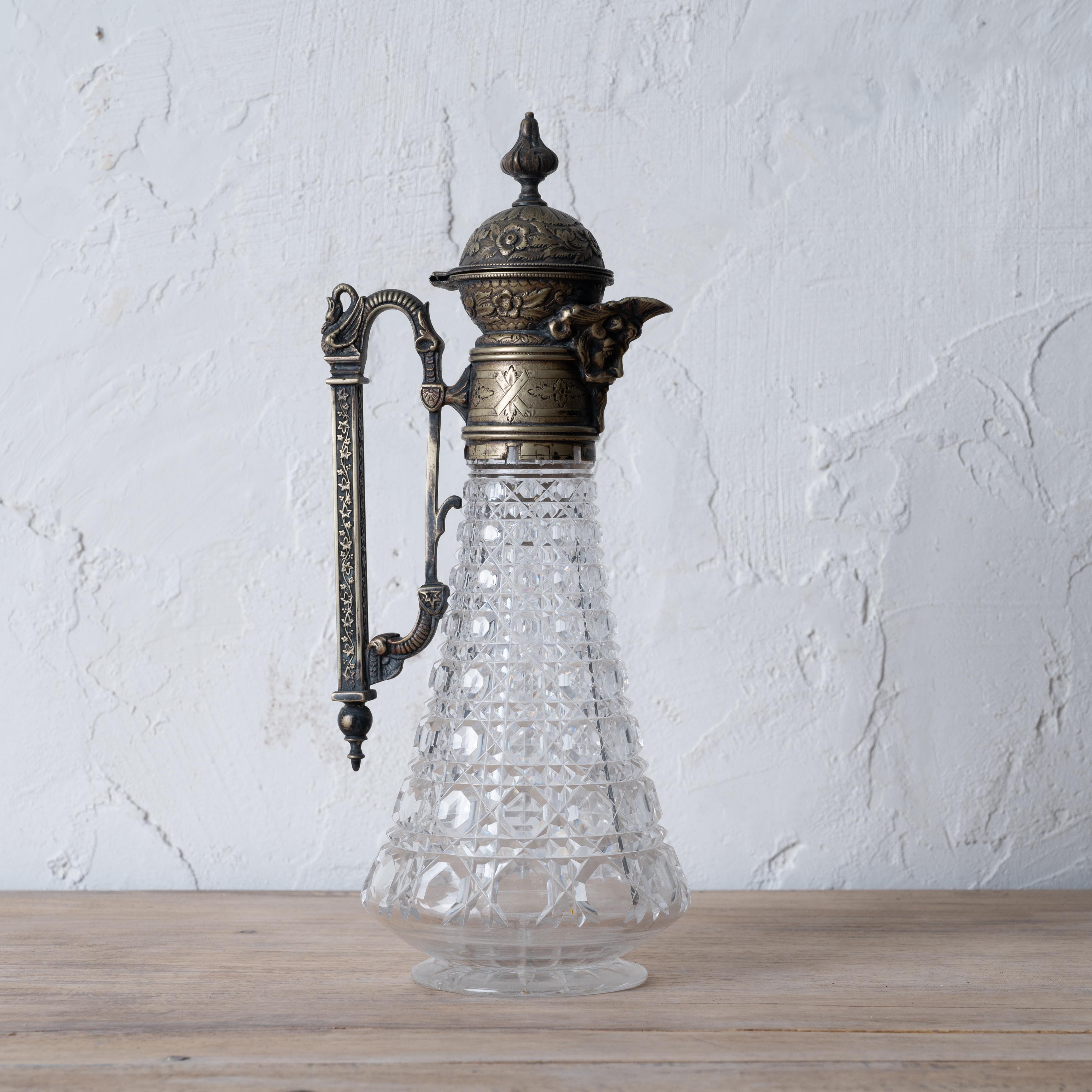 Viktorianischer Bacchus-Flakon, um 1890 im Angebot 1