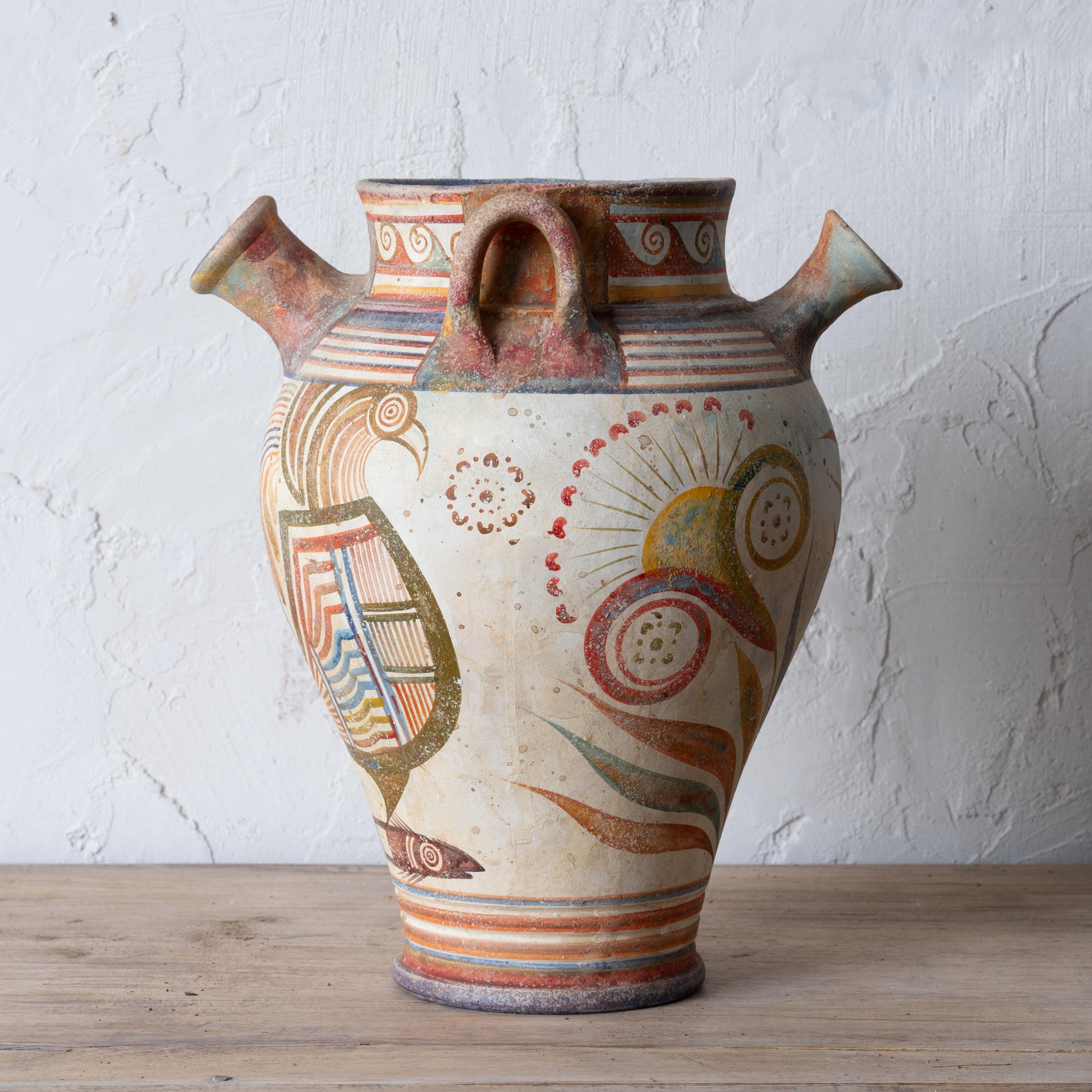 Minoische Amphora von Lucas Constantinou (Klassisch-griechisch) im Angebot