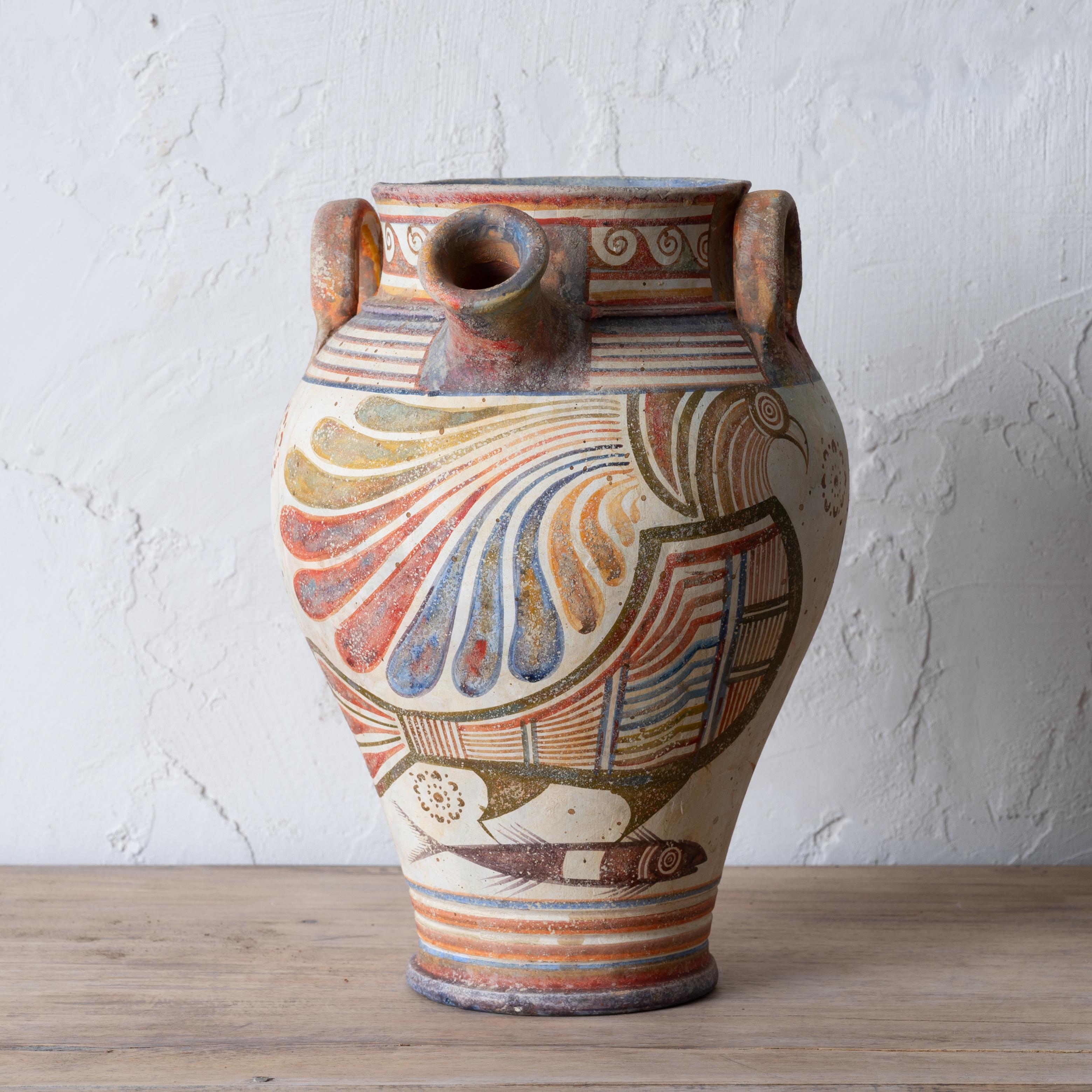 Minoische Amphora von Lucas Constantinou (Keramik) im Angebot