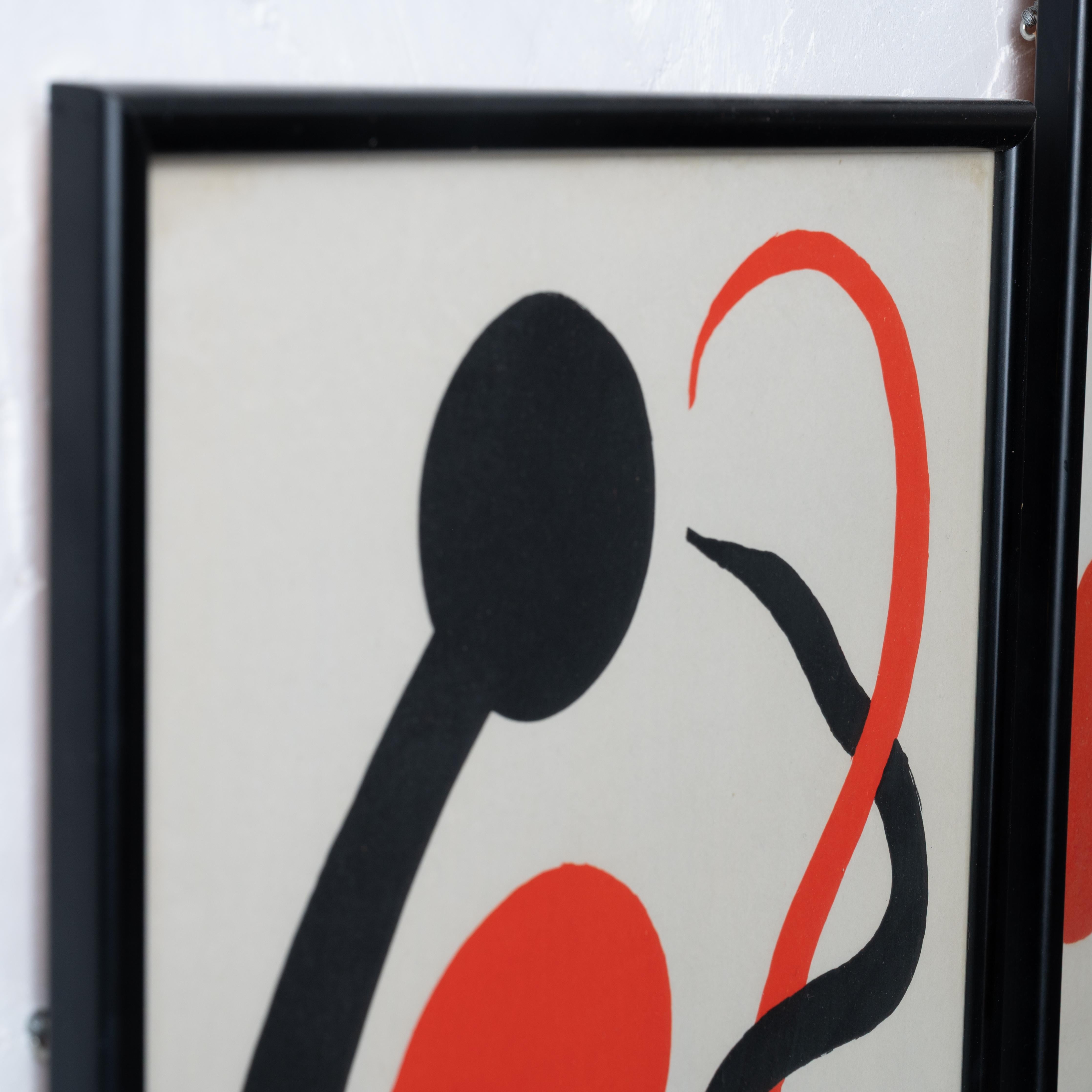 Alexander Calder Lithographs - A Pair For Sale 3