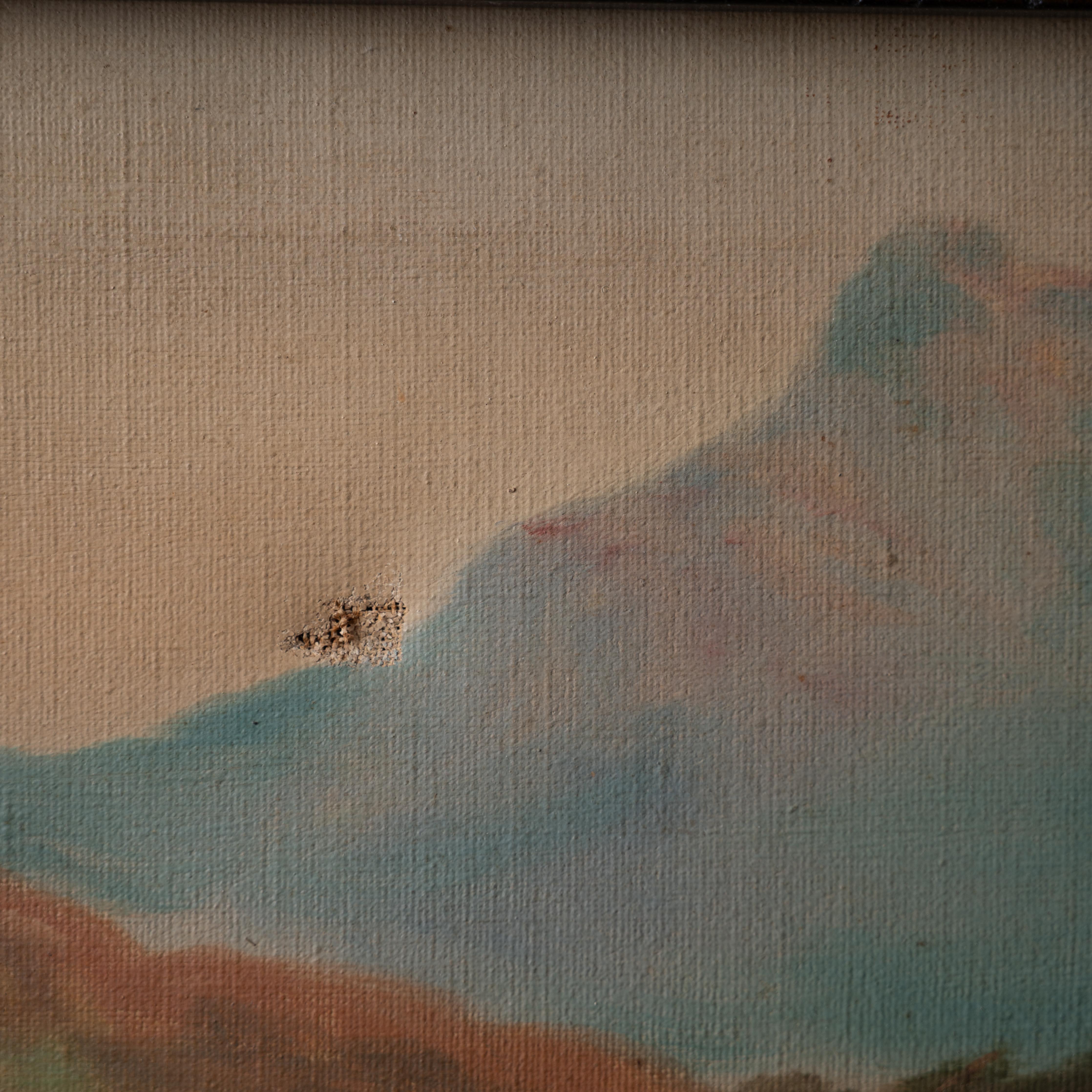 Fliegenfischer-Landschaft - H.L. Plummer, 1919 im Angebot 3