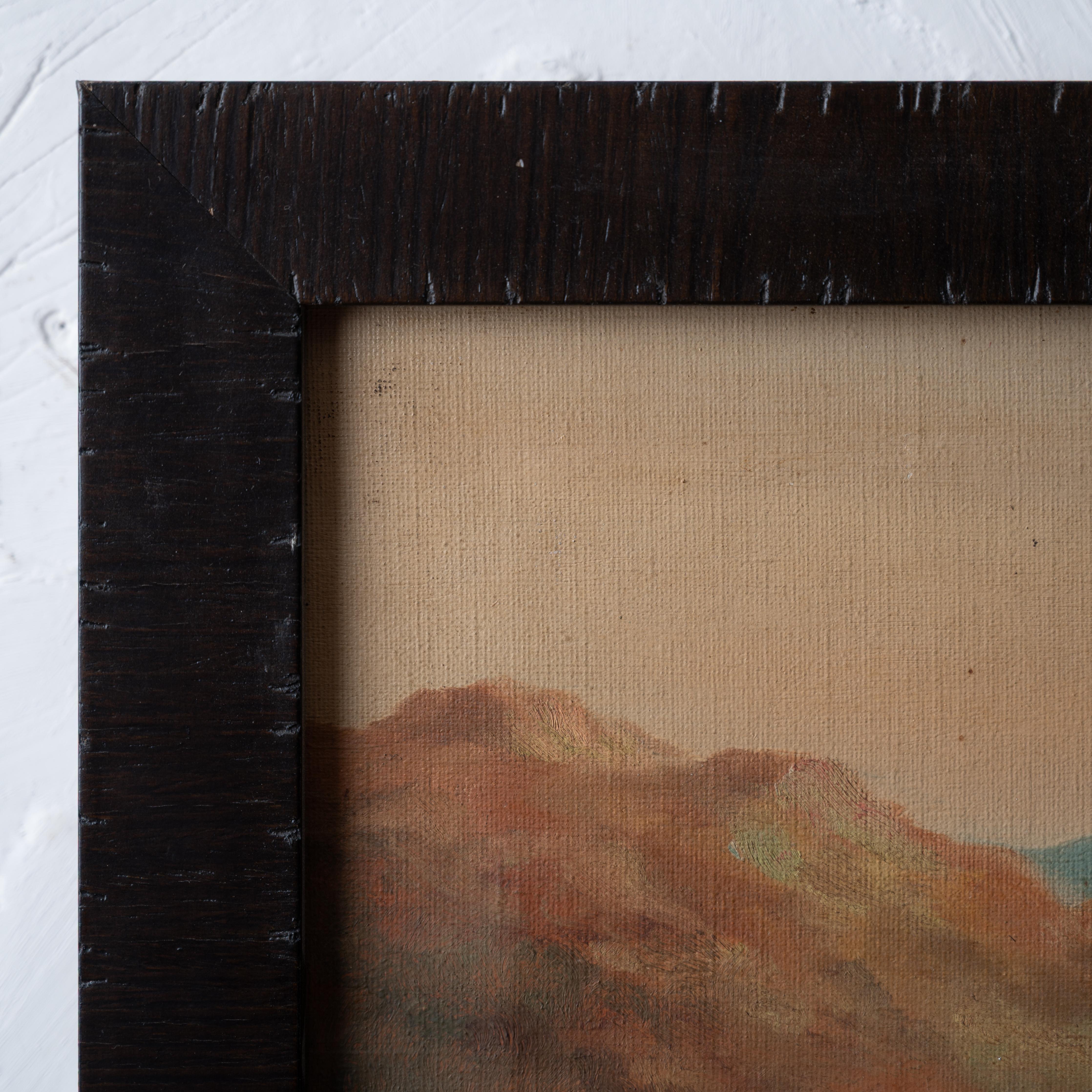 Fliegenfischer-Landschaft - H.L. Plummer, 1919 im Angebot 1