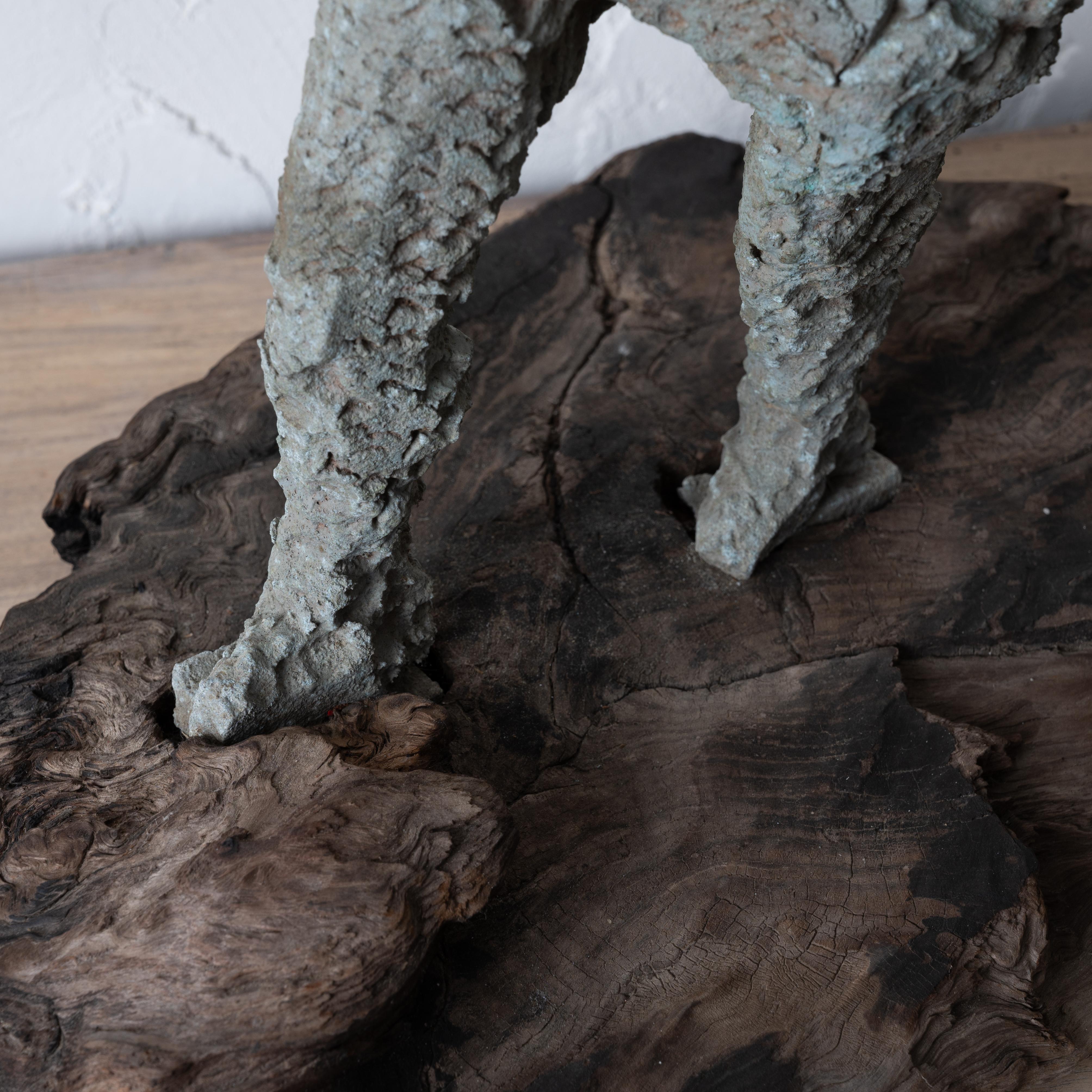 Abstract Figural Sculpture, France, 1950s For Sale 4