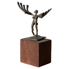J.A. Burlini Bronze Sculpture, 1979