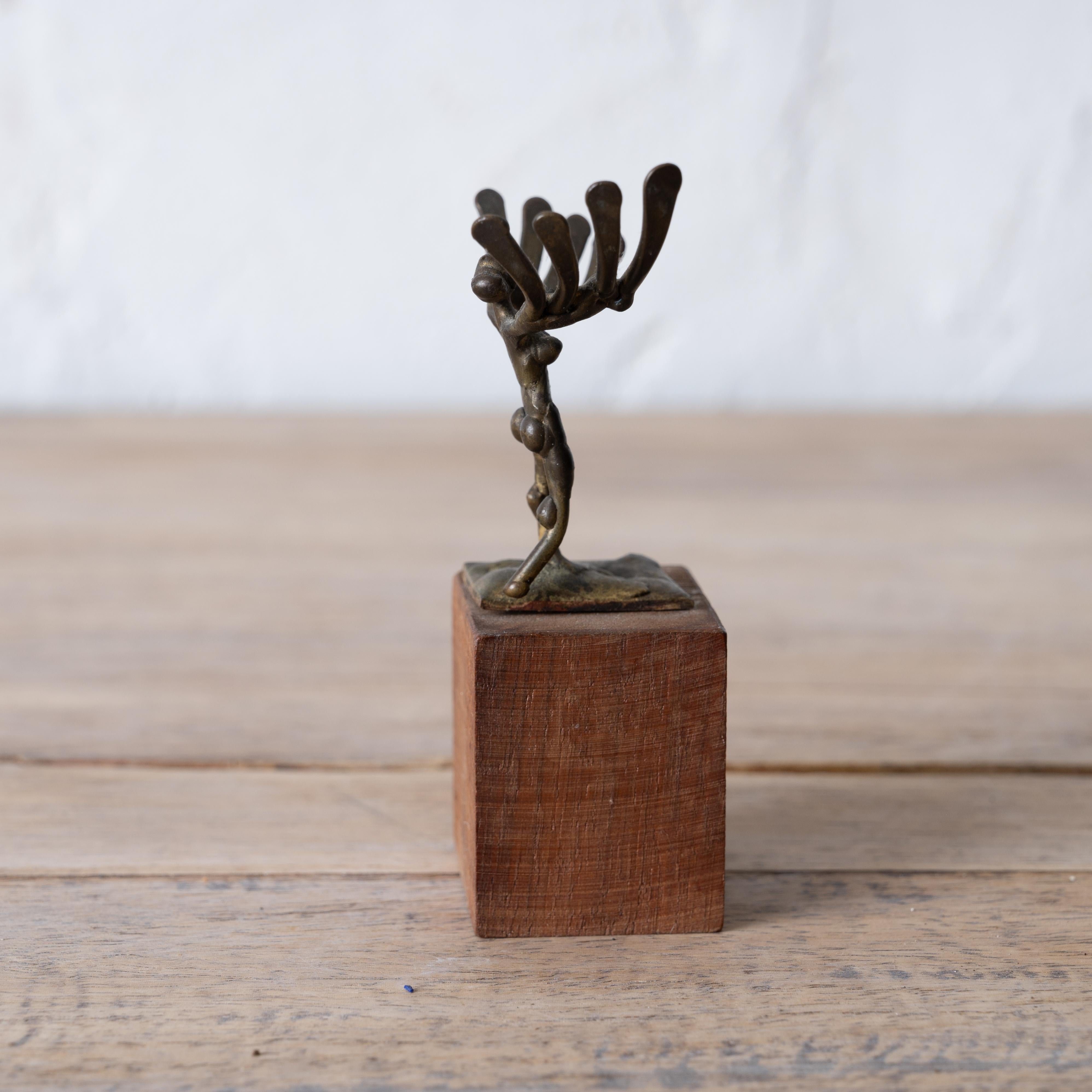Bronzo J.A. Scultura in bronzo Burlini, 1979 in vendita