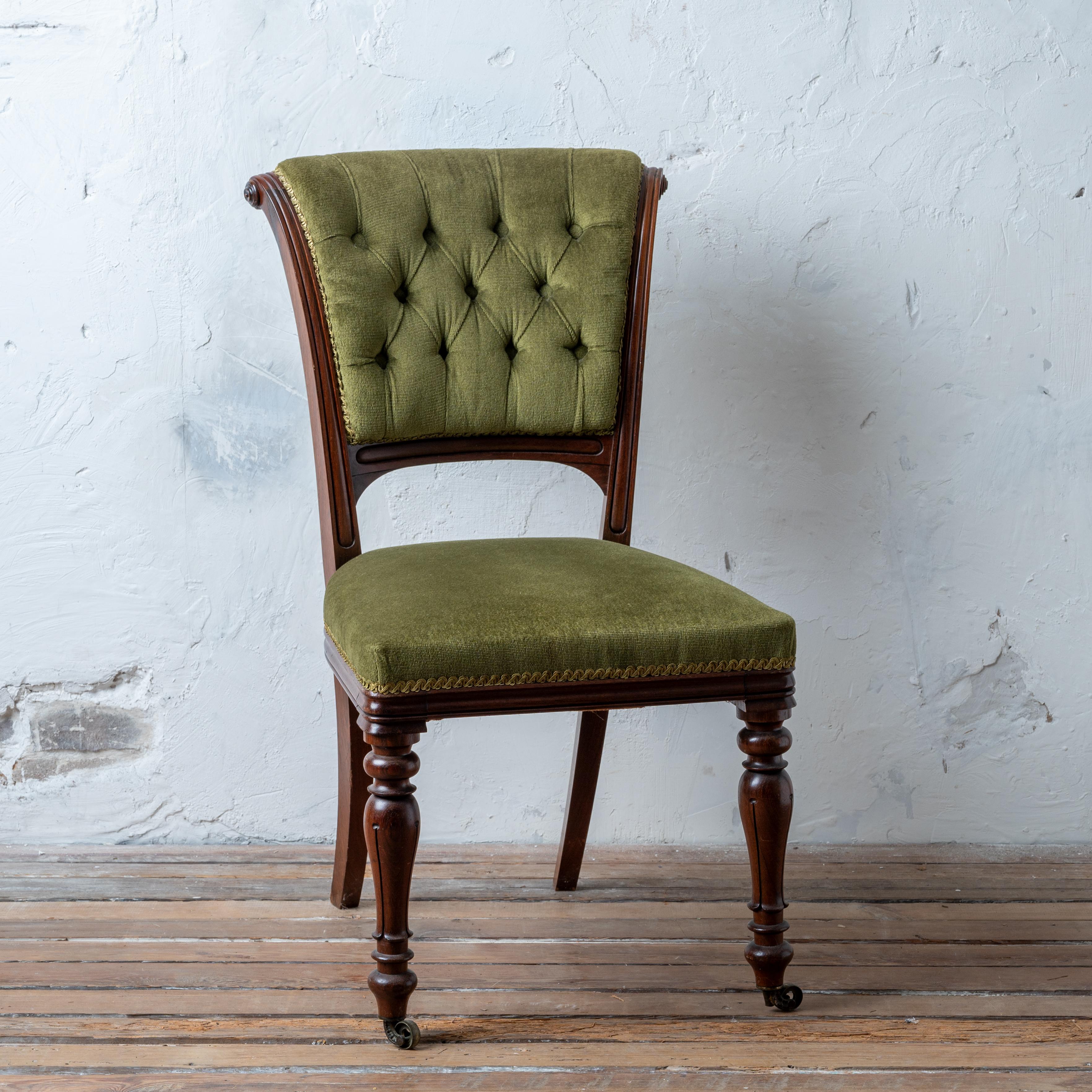 Mid-19th Century Early Victorian Side Chair For Sale