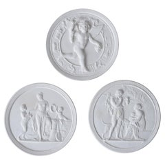 Bertel Thorvaldsen - Bing & Grøndahl Roundels, 19th Century