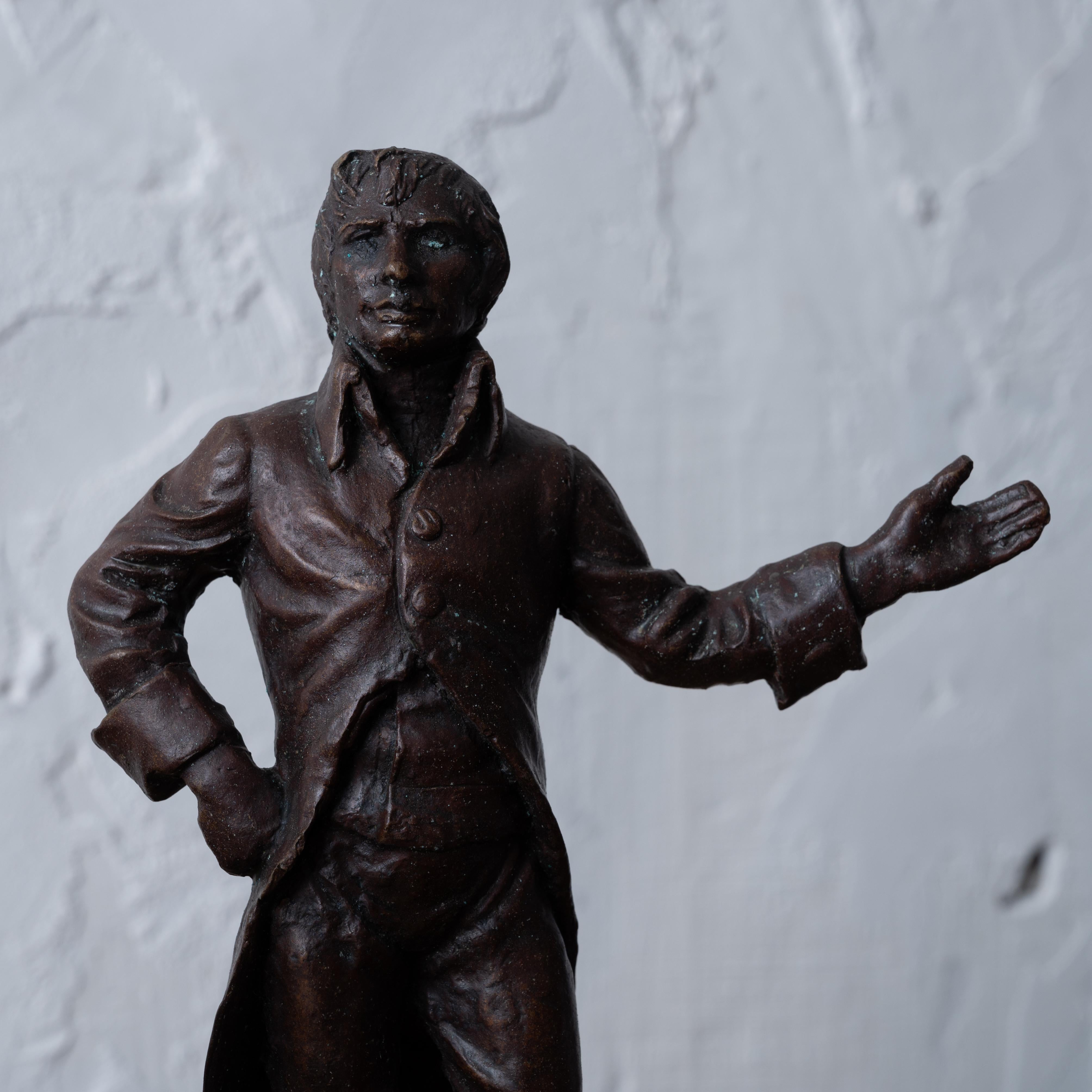 Founding Fathers WPA Bronzes by Rosario R. Fiore, 1930s For Sale 3
