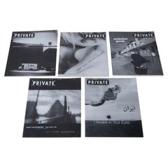 Private Magazine, International Review of B&W Photography, Lot of 5