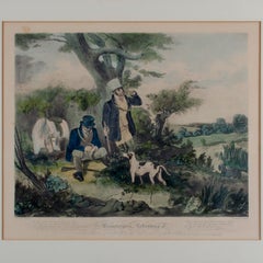 Gamekeepers Refreshing, Engraving by H. Pyall, After S.J.E. Jones, c.1829