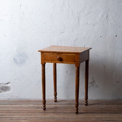Sheraton Maple One Drawer Stand