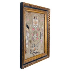 Antique Belgian Sailor's Silkwork, c. 1923