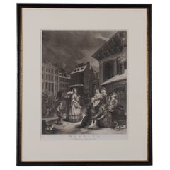 Hogarth: „Times of Day“ – Kupferstiche, 3er-Set, um 1797