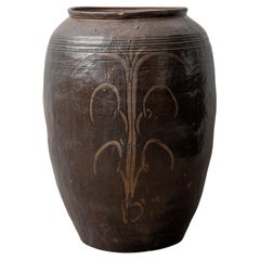 Korean Earthenware Storage Crock (Jangdokdae), 19th Century