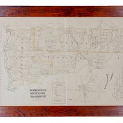 A Map of Birmingham, Westtown and Thornbury, Chester County, Pennsylvania, c1883