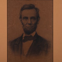 Otto Schneider Abraham Lincoln Etching, 1906