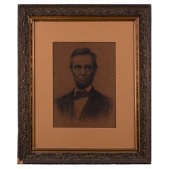 Otto Schneider Abraham Lincoln Etching, 1906