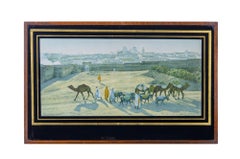 Lehnert & Landrock Orientalist Héliogravures in Eglomise Frames, c. 1910