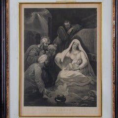 Litografía antigua de Belén, de Dobson para la Asociación Nacional de Arte
