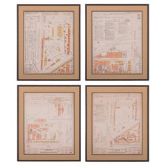 Winchester Repeating Arms Company Factory Survey, 1899 and 1914 - Set of 4