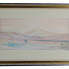 Eudora Hereford Landscape Watercolor Painting