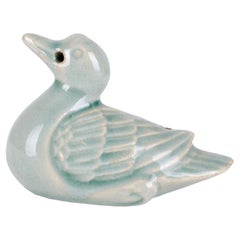 Korean Celadon Duck Water Dropper