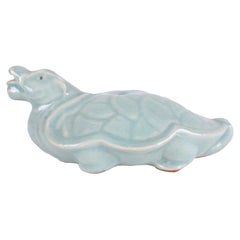 Korean Celadon Turtle Water Dropper