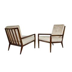 Pair of T.H. Robsjohn-Gibbings for Widdicomb Lounge Chairs