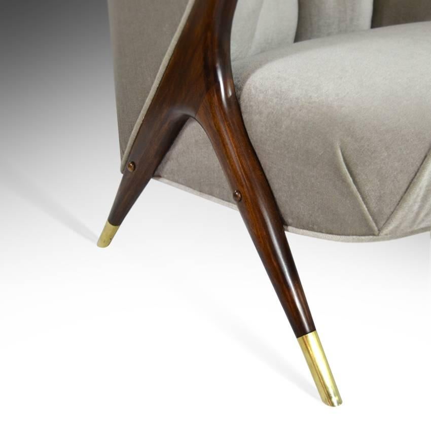 Mid-Century Modern Modernist Lounge Chair by Karpen of California