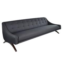 Modernist Floating Sofa in the Style of Vladimir Kagan, 1950s