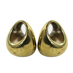 Pair of Orb Bookends by Ben Seibel for Jenfred Ware