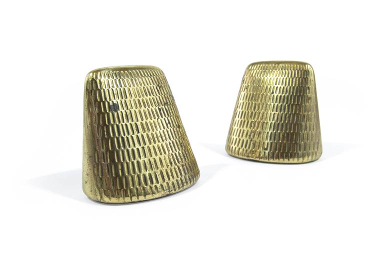 Pyramid Bookends by Ben Seibel for Jenfred Ware at 1stDibs