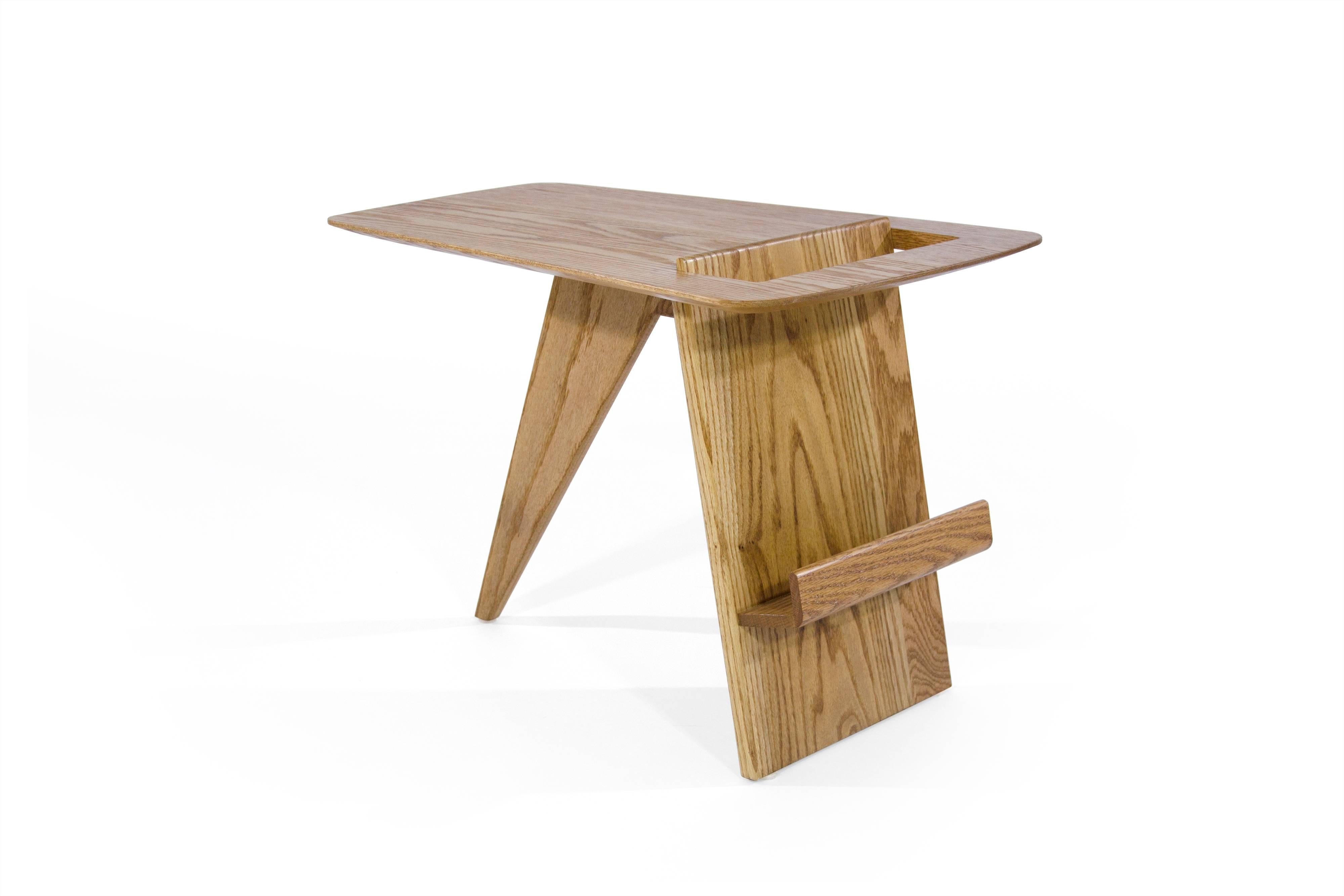 American Jens Risom Magazine Table in Oak