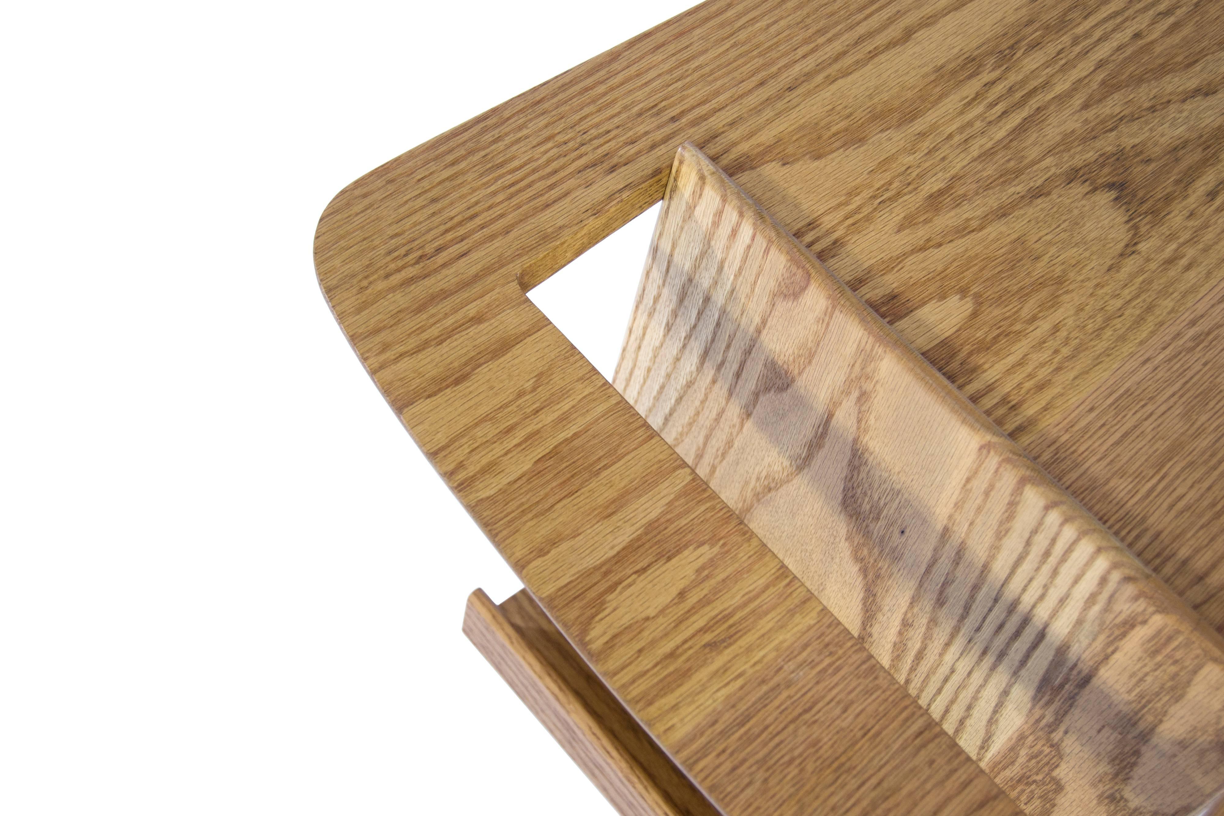 Jens Risom Magazine Table in Oak 3