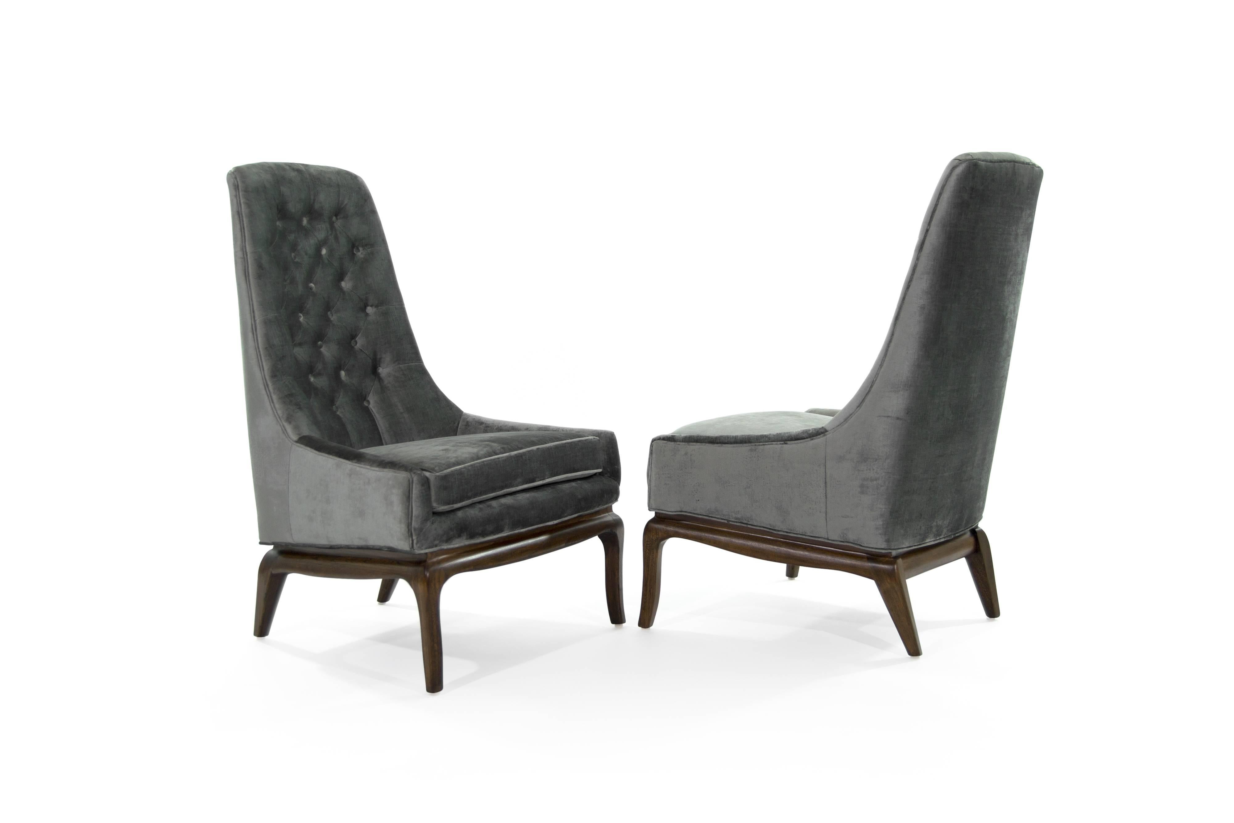 Mid-Century Modern Modern Era T.H. Robsjohn-Gibbings Style Lounge Chairs