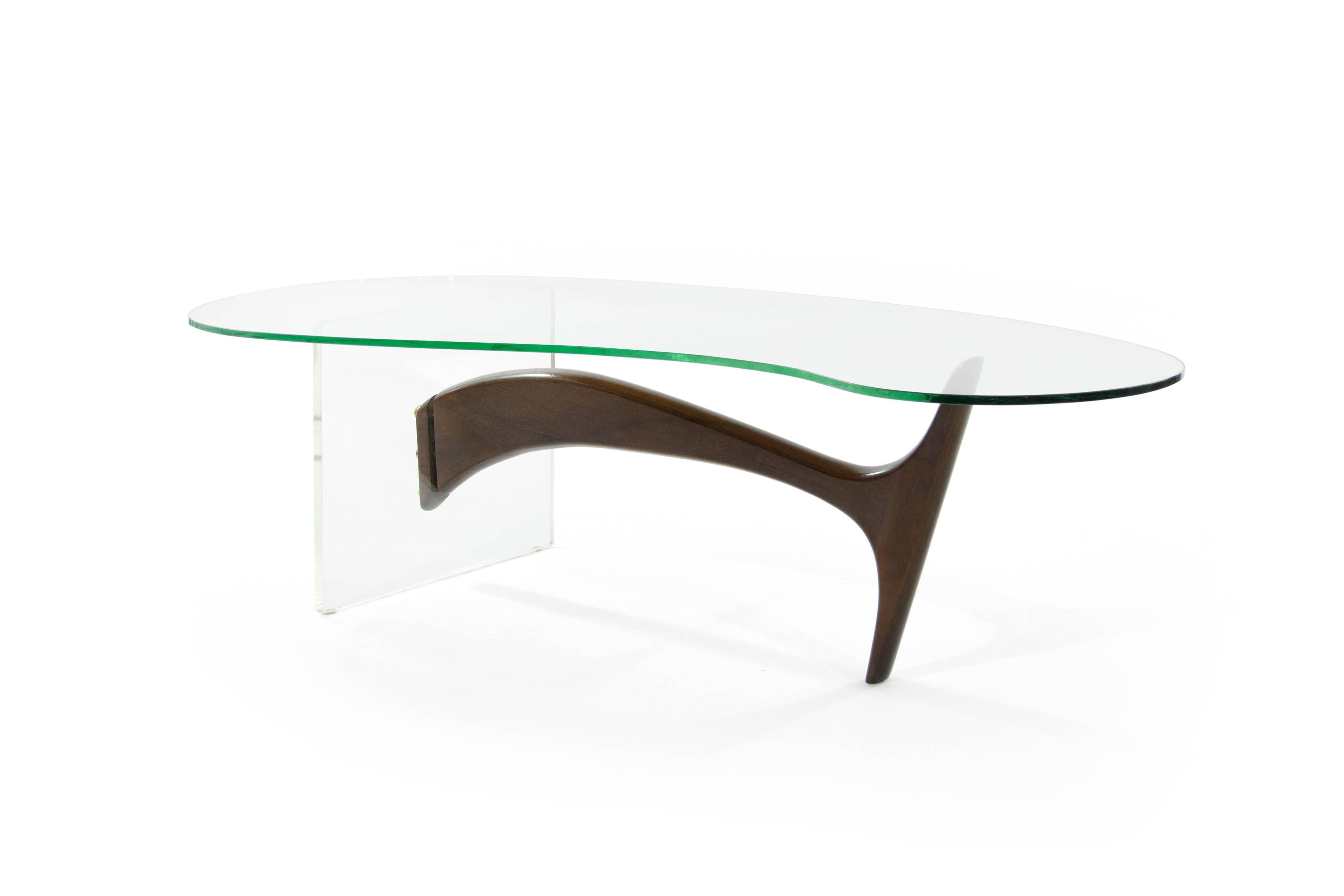 Mid-Century Modern Asymmetric Coffee Table 1