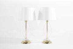 Pretzel Lucite Table Lamps by Dorothy Thorpe