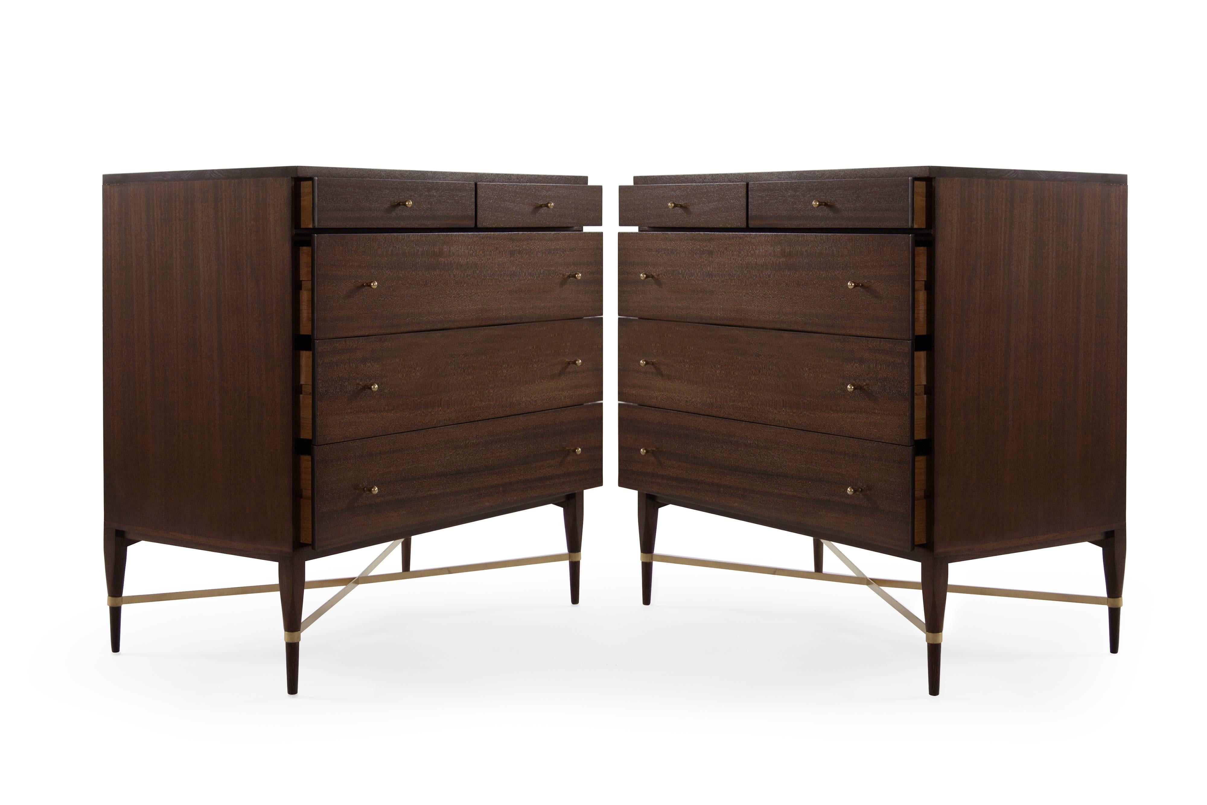 Paul McCobbb for Directional Chests of Drawers, circa 1950s In Excellent Condition In Westport, CT