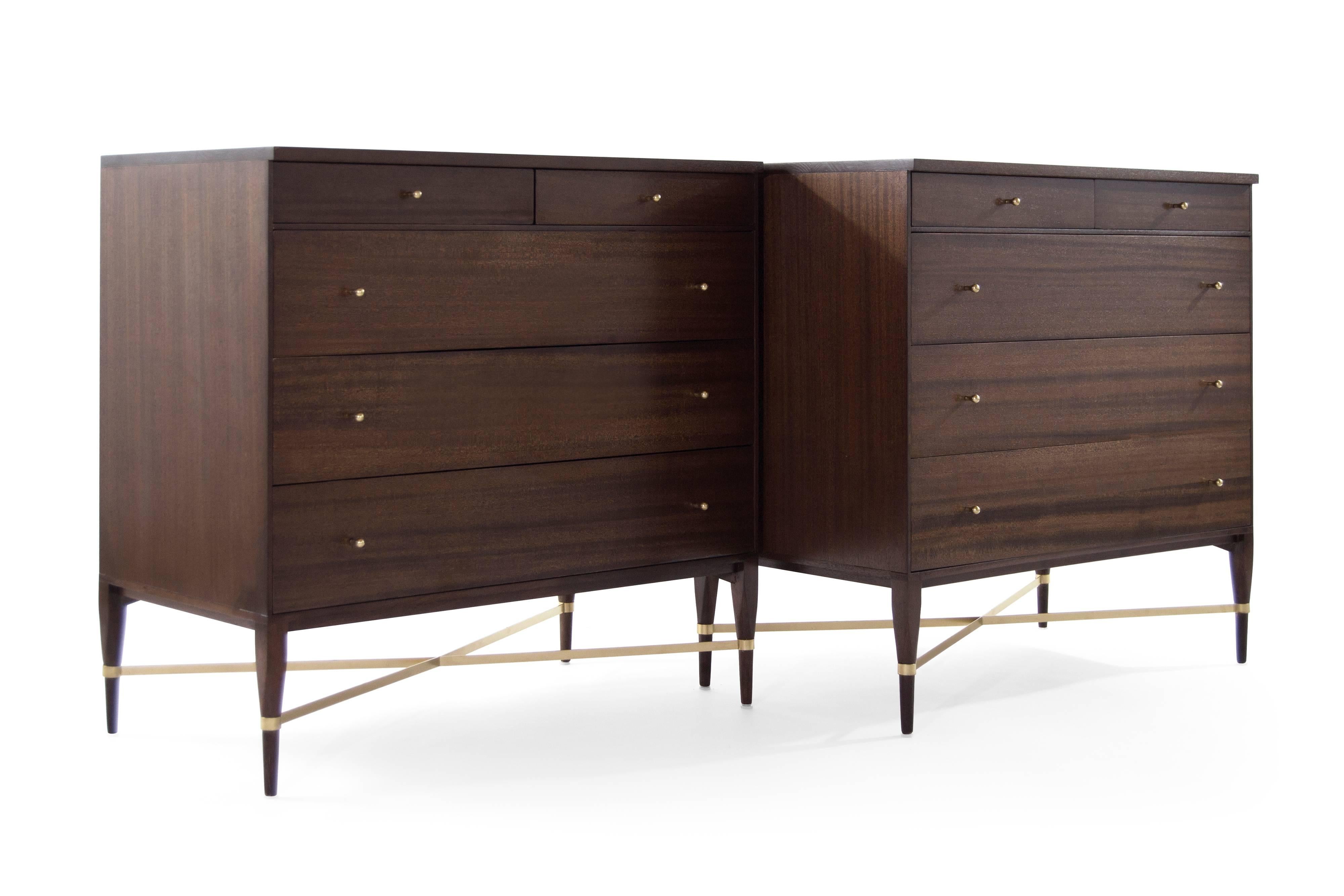 Mid-Century Modern Paul McCobbb for Directional Chests of Drawers, circa 1950s