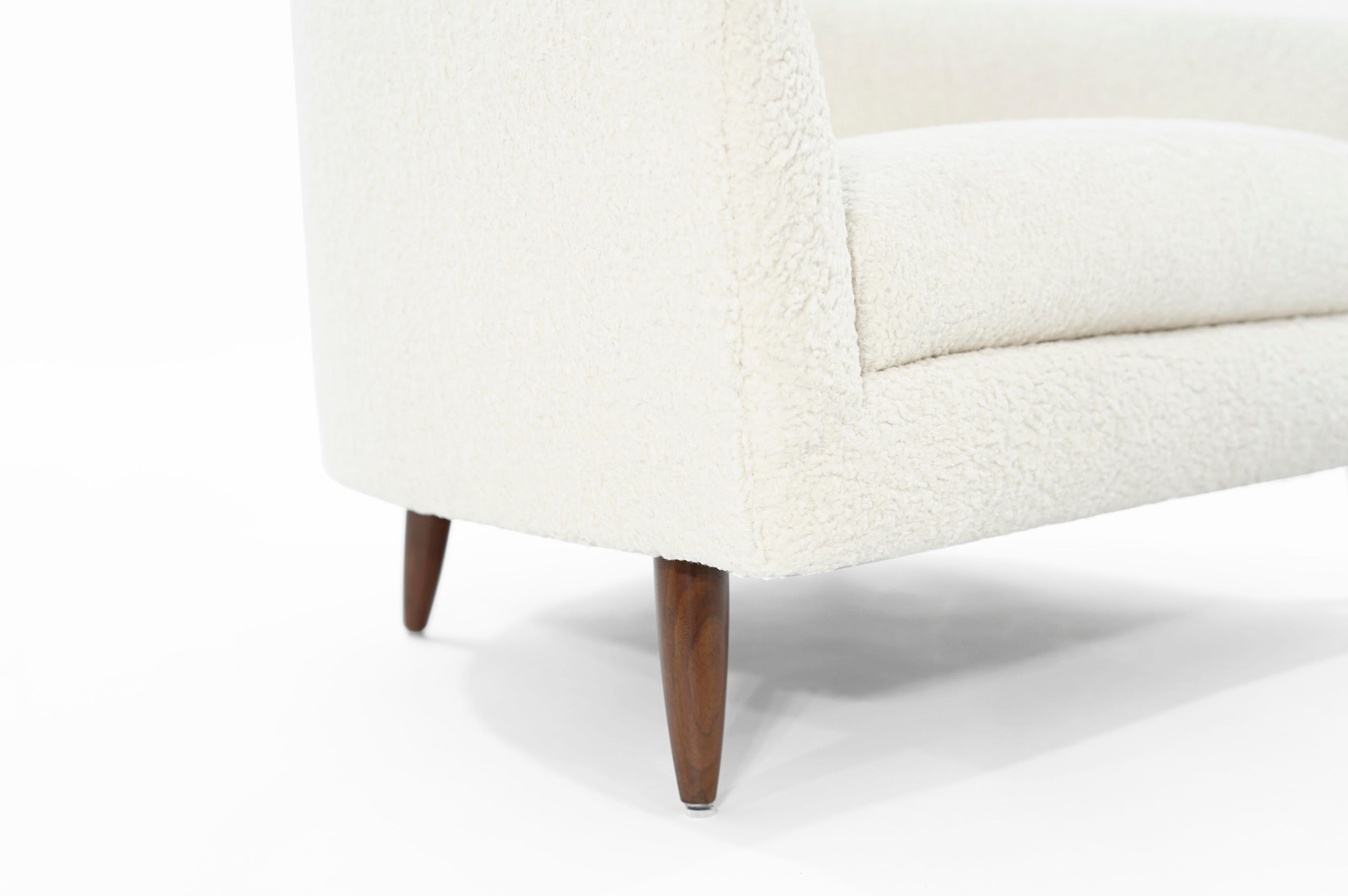 Adrian Pearsall for Craft Associates Cloud Lounges in Bouclé, Model 1415 1