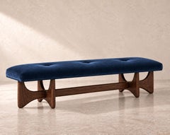 Artisanal Bench Series 72 in Dark Walnut by Stamford Modern