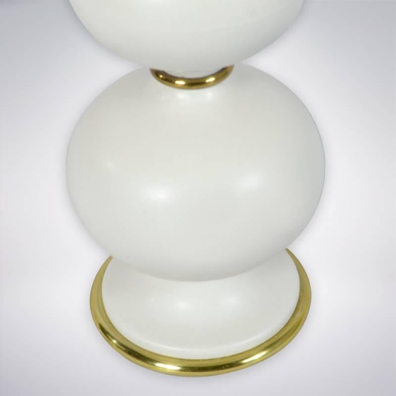Porcelain Table Lamp by Gerald Thurston for Lightolier 1